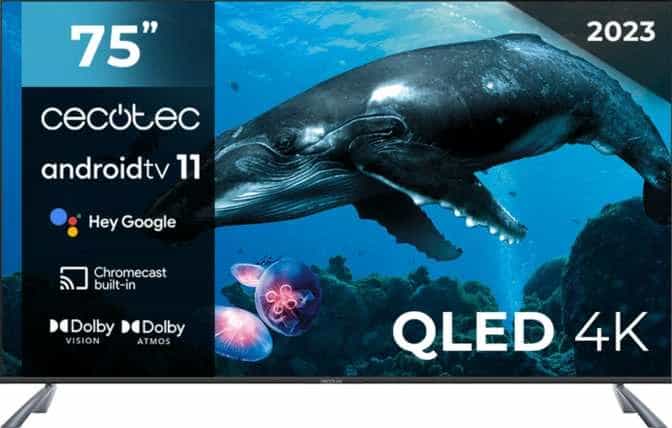 Cecotec VQU20075 75" 4K (UHD) QLED