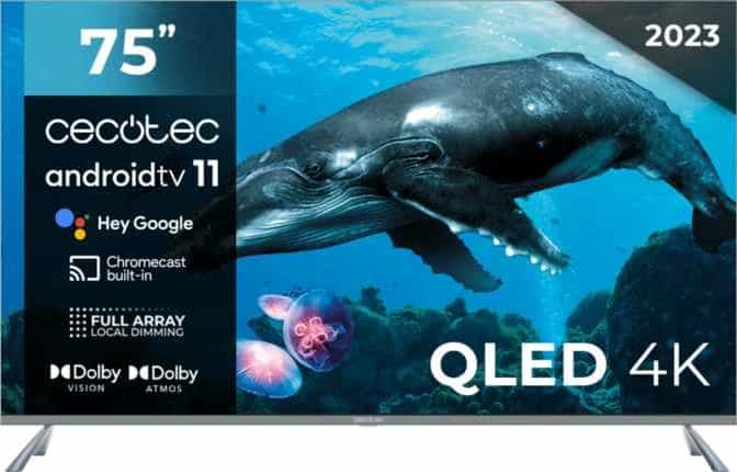 Cecotec VQU30075 Plus 75" 4K (UHD) QLED