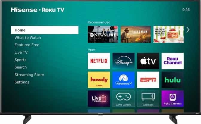 Hisense 58QD50R 58" 4K (UHD) QLED