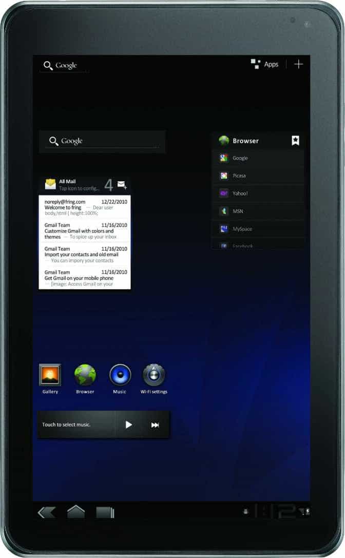 LG Optimus Pad