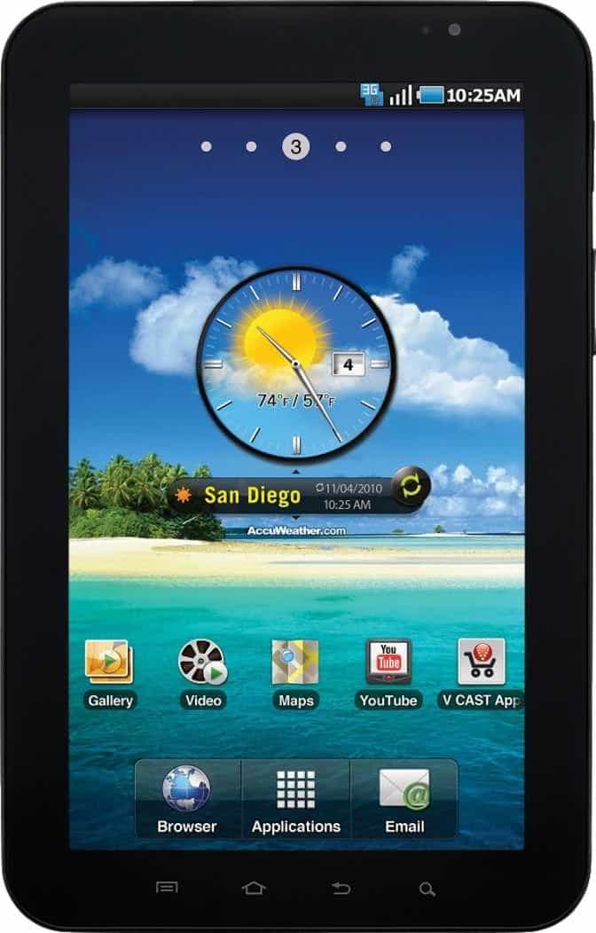 Samsung Galaxy Tab CDMA