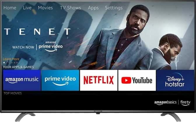 AmazonBasics Fire TV AB55U20PS 55" 4K (UHD) LED - Görsel 1