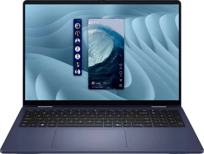 Dell 16 Plus 2-İn-1 16" (Ultra 7 256V / 16 GB RAM / 1 TB) - Görsel 1