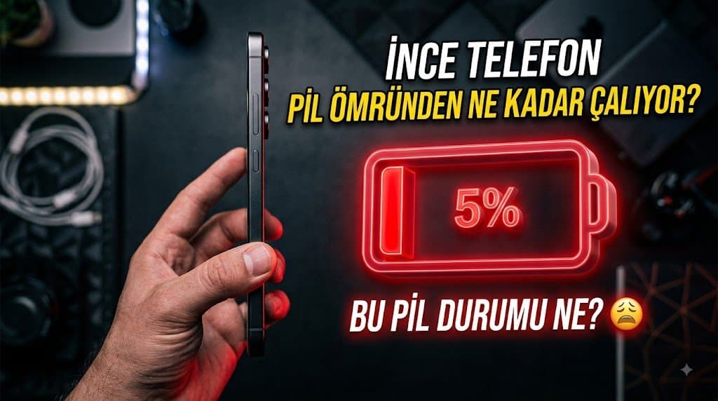İnce Telefon Pil Ömründen Ne Kadar Çalıyor?