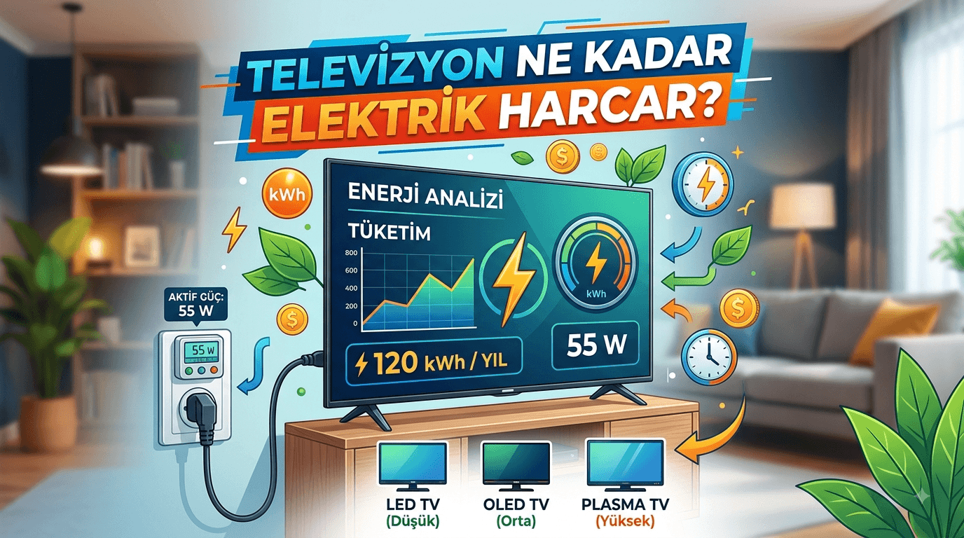 Televizyon Ne Kadar Elektrik Harcar? Aylık Tüketim Rehberi