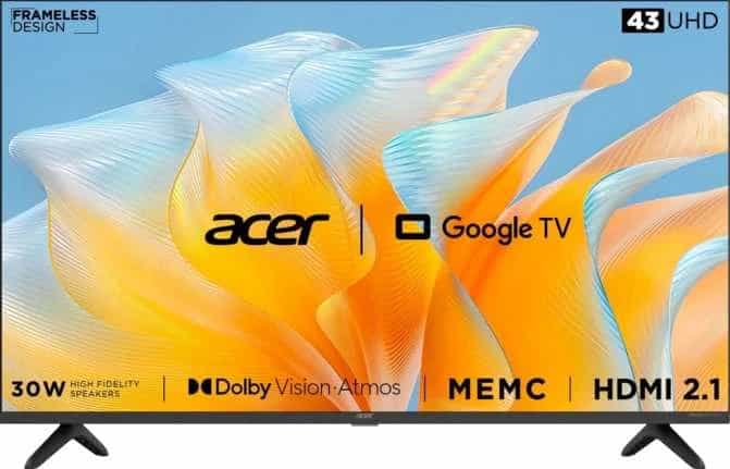 Acer Advanced I Series AR43GR2851UDFL 43" 4K (UHD) LED