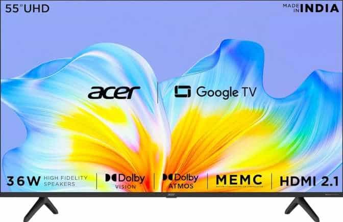 Acer Advanced I Series AR55GR2851UDFL 55" 4K (UHD) LED