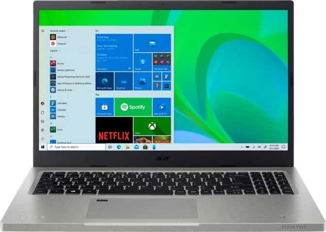 Acer Aspire Vero AV15-51-7617 15.6" Intel Core İ7-1195G7 2.9GHz SSD (16 GB RAM / 512 GB) - Görsel 1