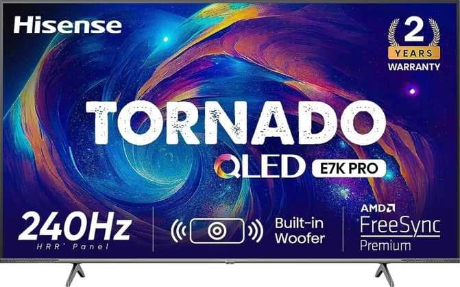 Hisense 65E7K Pro 65" 4K (UHD) QLED - Görsel 1