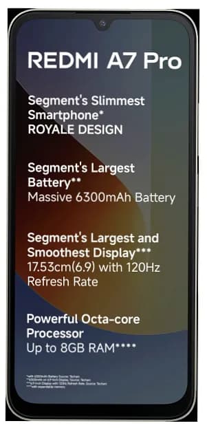 Redmi A7 Pro