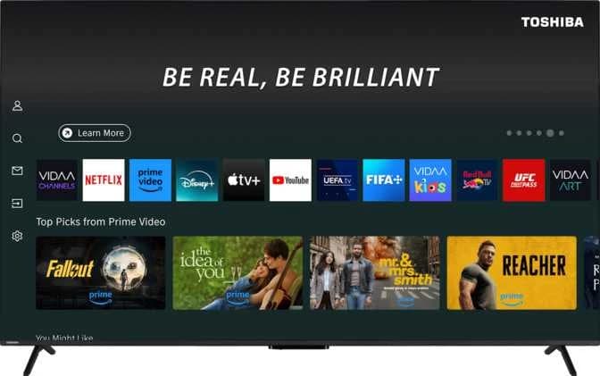 Toshiba 75UV2F53DB 75" 4K (UHD) LED - Görsel 1