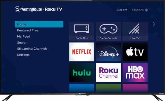 Westinghouse WR55UX4212 55" 4K (UHD) LED